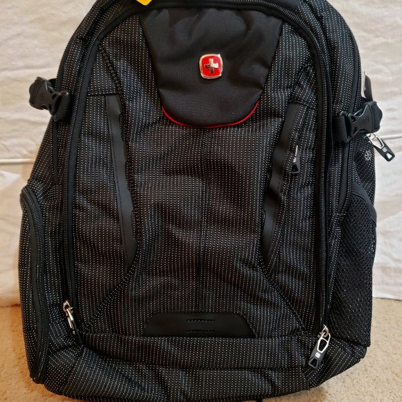 SwissGear Other - NWT SwissGear Unisex-Adult 5358 USB ScanSmart Laptop Backpack, Black Dot, Large